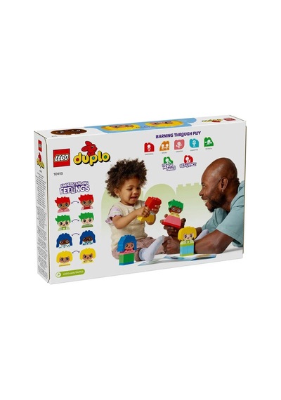 10415 Lego Duplo Duygularım 23 Parça +1,5 Yaş Çok Renkli