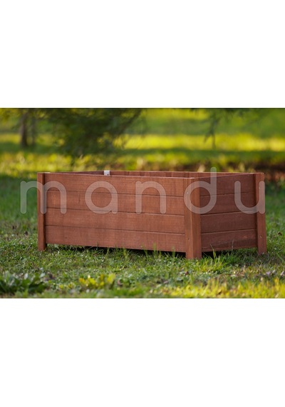 MANDU” 114x38 Dekoratif Ahşap Saksı