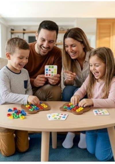 Eğitici Şekil Oyuncağı Ayı Geometrik Şekil Parça Yerleştirmeli Zeka Oyuncak