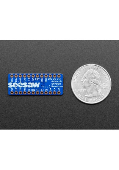 Adafruit Atsamd09 Breakout Board With Seesaw Atsamd09d14 Sam D Arm Cortex -m0+ Mcu 32-bit Embedded