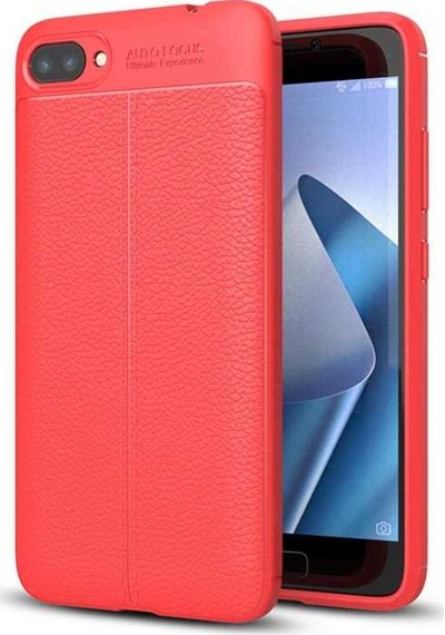 Asus Zenfone 4 Max Zc554Kl Kılıf Deri Tarzı Niss Silikon Case