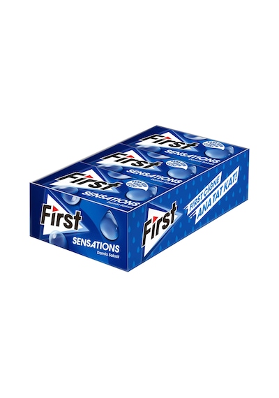 First Sensations Damla Sakızı Aromalı Sakız 12 x 27 G
