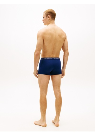 Tommy Hilfiger 3p Trunk Wb Erkek Mavi Boxer - Um0um03890