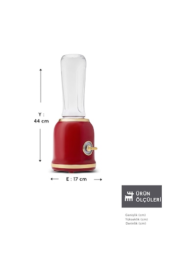 Karaca Retro Personal Kişisel Smoothie Blender