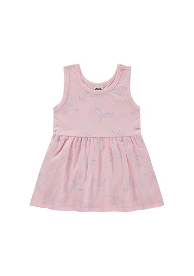 Civil Baby Fiyonk Empirme 6-18 Ay Elbise - Pembe