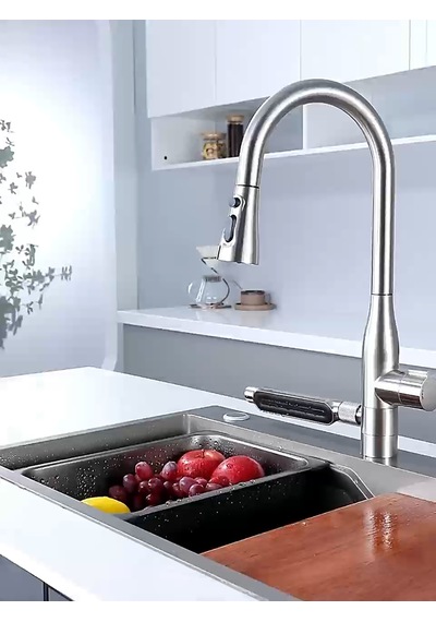 Akıllı Eviye Ve Spiralli Batarya Seti Ss304 75x45x22cm T.410