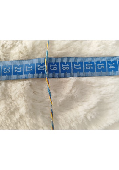 Koton İp / Simli Sarı- Mavi Mix 100 Gr 0