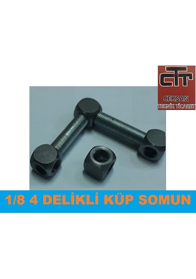 Küp Somun-Avize Boru Tij Somunu 5 Adet