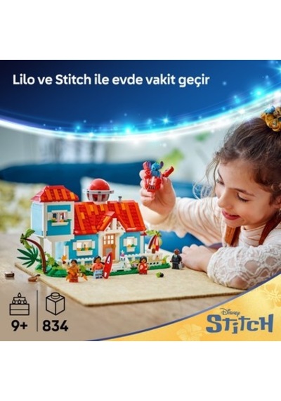 Lego Lilo Ve Stitch Plaj Evi İle Yaratıcı Oyun Seti