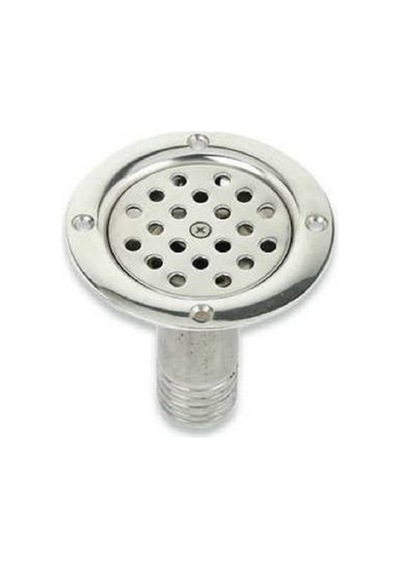 Tekne Güverte Yer Süzgeci. Paslanmaz. Su Yer Süzgeci. 32mm