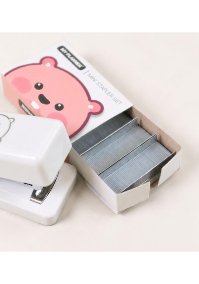 Ayıcık Temalı Mini Zımba Ve Zımba Teli Seti