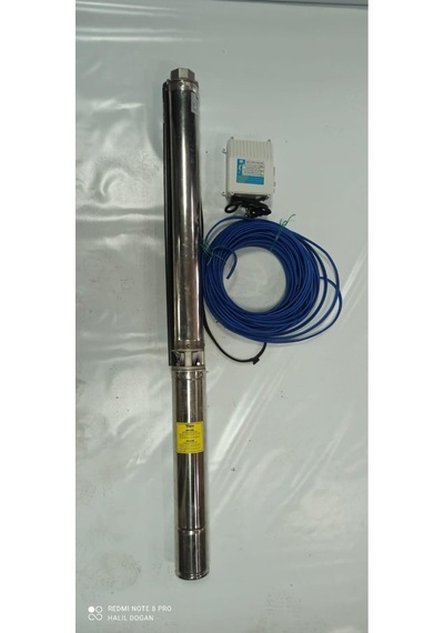 Impo Sk 402/14 Technoplast Başlıklı Derin Kuyu 1 Hp Monofaze Motorlu 45 Mt Kablolu Panolu Dalgıç Pompa