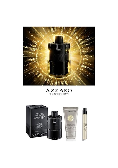 Azzaro The Most Wanted Intense EDP 100 ml + 10ml + 75 ml SG Erkek Parfüm Seti