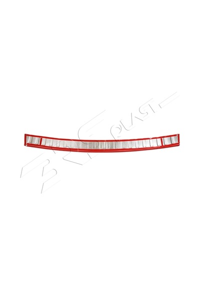 Volkswagen Golf 5 Limo Uyumlu 2003-2009 Krom Arka Tampon Üstü Koruma Paslanmaz Çelik