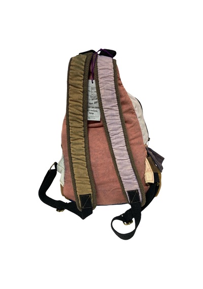 Old Cotton Cargo Kaliteli Laptop Bölmeli Vintage Disayn Sırt Gezi Çantası New Minola 25 Cm X 36 Cm Bordo