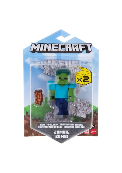 Minecraft Blok Oluştur Serisi Figürleri Zombi