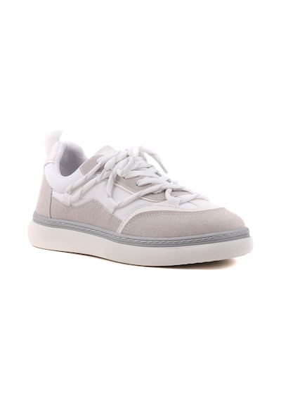 Stato Roman Bağcıklı Şık Günlük Kadın Sneaker Beyaz