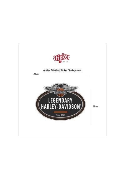 Harley Davidson Sticker (189467022)