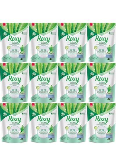 Dalan Roxy Bio Clean Matik Sabun Tozu 800GR Aloe Vera (12 Li Set)