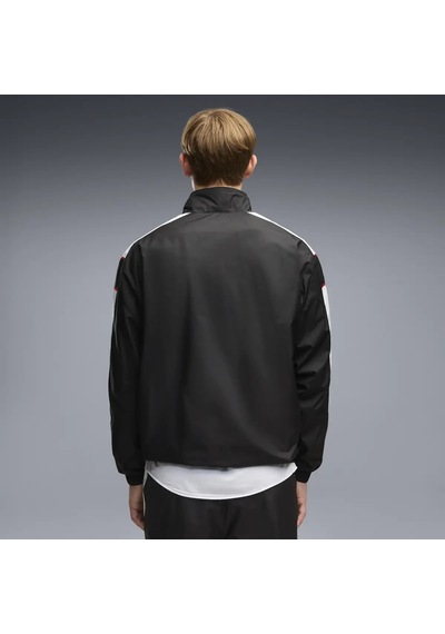 Puma Ferrari Mt7 Woven Jacket Erkek Siyah Ceket