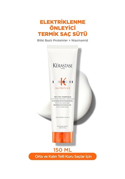 Kerastase Nutritive Nectar Thermique Elektriklenme Önleyici Termik Saç Sütü 150 Ml