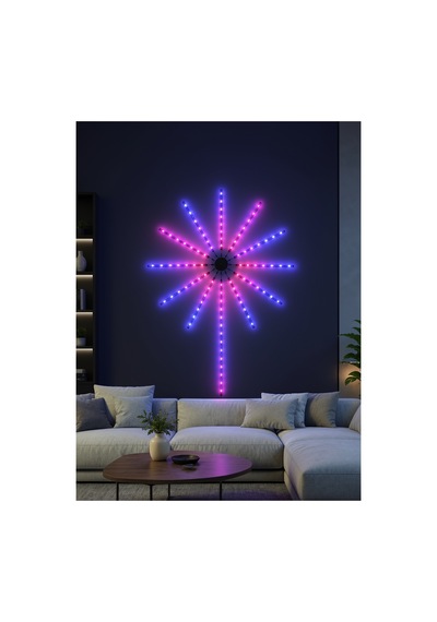 Rgb Led Duvar Lambası Telefon Kontrollü Uczzdp626ışık-5-1 Çok Renkli