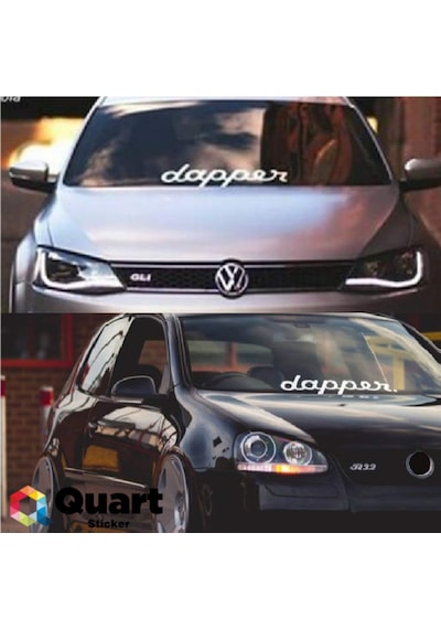 Dapper Sticker Quarts Oto Sticker Araba Sticker