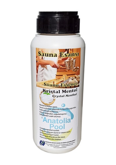 Sauna Esansı Kristal Mentol 250 Gr Anatolıa Pool Sauna Essence