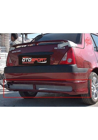 Dacia Solenza Arka Tampon Eki Fiberglass Boyasız