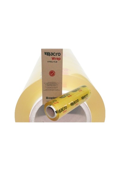 Macro Streç Film Wrap 8 Mikron 45 CM x 1500 M