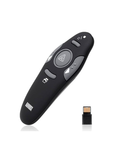 Kablosuz Sunucu Ppt Kontrol Cihazı Sunum Uzaktan Kumanda Lazer İşaretçi Usb Fare Tıklayıcı