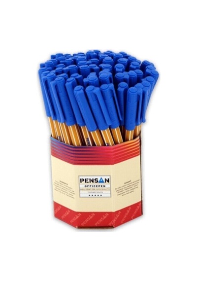 Pensan Tükenmez Kalem 1010 Mavi Office Pen 60'lı Paket