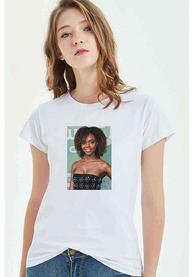 Riverdale Josie Mccoy Ashleigh Murray Josie Baskılı Beyaz Kadın