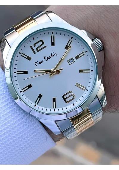 Pierre Cardin Damat Ve Nişan İçin 2 Yıl Garantili 3 Atm Suya Dayanıklı Erkek Kol Saati E.800411f06 Gri