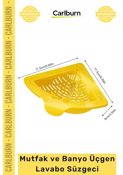 Özel Üretim Köşe Uyumlu Ergonomik Plastik Evye Organizer Atık Mutfak Banyo Üçgen Lavabo Süzgeci Çok Renkli