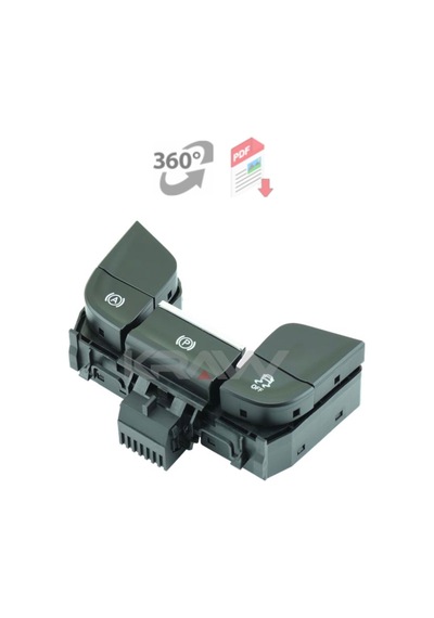 El Fren Start Stop Butonu Auto Hold Vw Skoda Karoq Kodiaq 16f Krom