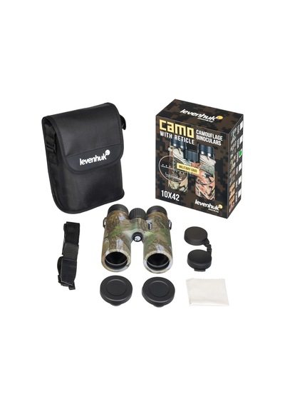 Levenhuk Grass Camo 10x42 Binoküler Dürbün Kahverengi