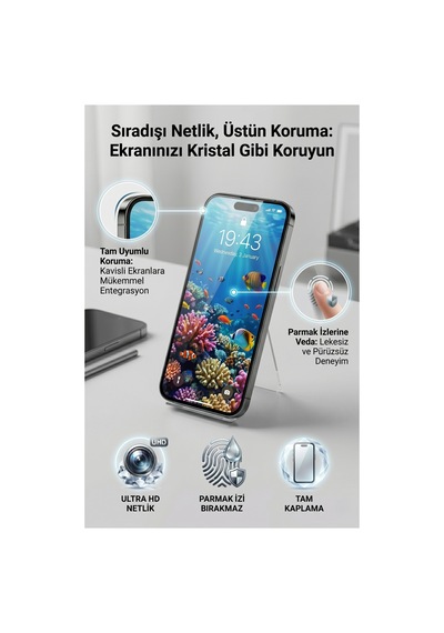 Samsung Uyumlu A54 Antistatic Tam Kaplayan Premium 5d Kırılmaz Cam Ekran Koruyucu