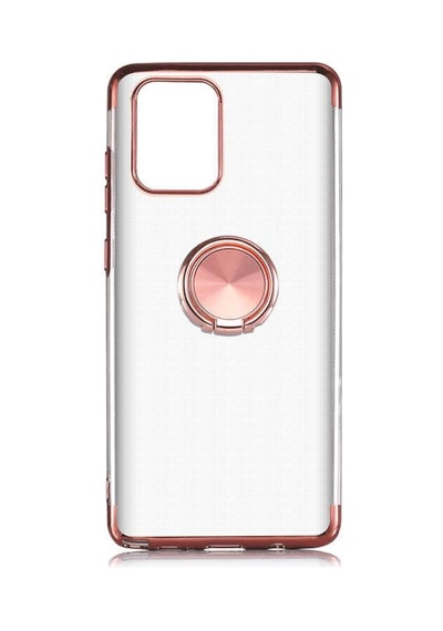 Galaxy S10 Lite Yüzüklü Standli Köseleri Renkli Seffaf Kilif 416307700