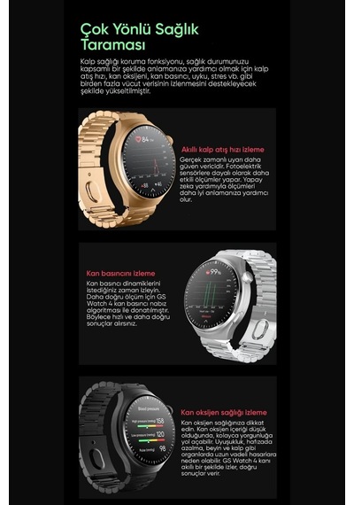 Wearfitpro Hw10 Pro 1.52 İnç 38 Mm Yuvarlak Amoled Ekran Yapay Zeka Destekli Akıllı Saat