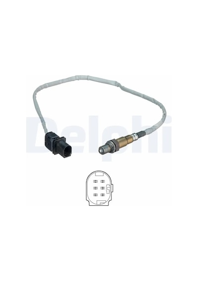 Vw Passat B7 Oksijen Sensoru 2.0 Tdi 2011-2014 Cfgb Clla Delphı Es2054112b1