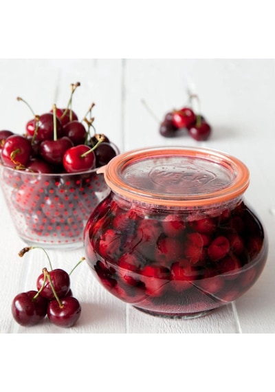 Weck 1062 Ml Deco Kavanoz Açık Yeşil - Beyaz