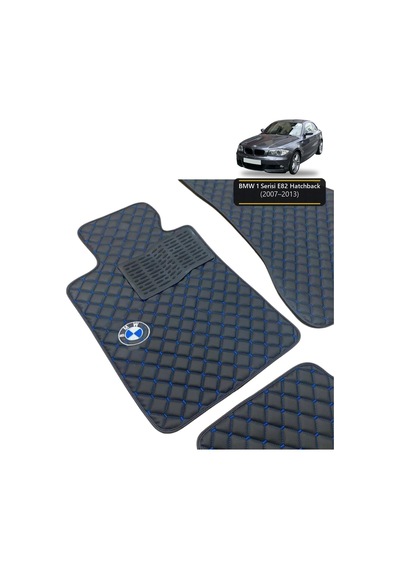 Oto Halı Paspas Bmw 1 Serisi E82 2007-2013 Hatchback Uyumlu Mperformance Sport Kaymaz & Şık Tasarım - Tasarım 10