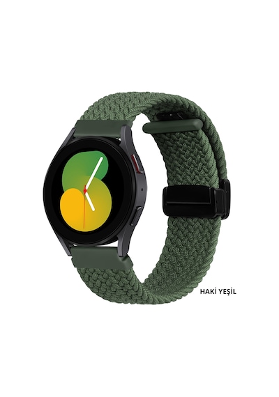 Novstrap Amazfit Gtr 3-gtr 3 Pro-gtr 2-gtr 2e-gtr 47mm Uyumlu Kordon 22mm Flexible Magnet Tokalı