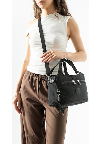 Baginn Klinkır Hafif Yağmur Geçirmez Kadın Postacı Çanta 30 20 Cm El Çantası 571 Collection Siyah