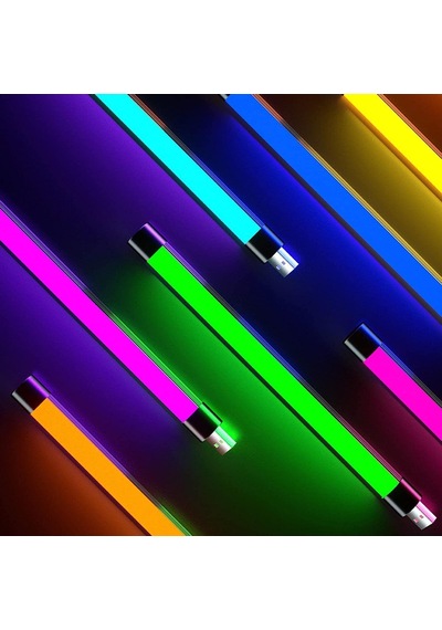 Upway Dolgu Led Işık Usb 16 Renk Kumandalı 40 Cm Rgb Aydınlatma Gece Lambası Diğer