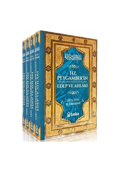 Hz. Peygamber'in Edep Ve Ahlakı 4 Cilt Takım / El İsbahani
