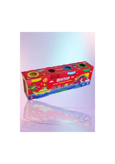 Bank 4 Renk Oyun Hamuru Nocolor-4cfb01b6