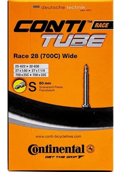 Continental 700x25-32 Sv60 İnce Sibop İç Lastik C0181931 Siyah