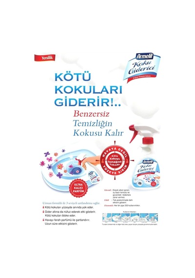 Koku Giderici Bahar Çiçekleri 250 Ml